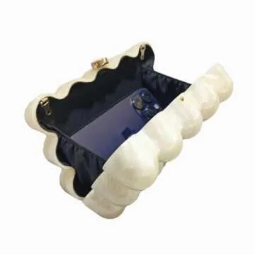 WuDiaoer Acrylic Clutch Purse for Women - Chic Style