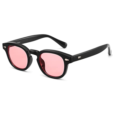 Gtand Vintage Retro Round Tinted Sunglasses for Men Women