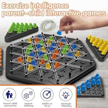 Chain Triangle Chess Game - Fun Strategy for Families