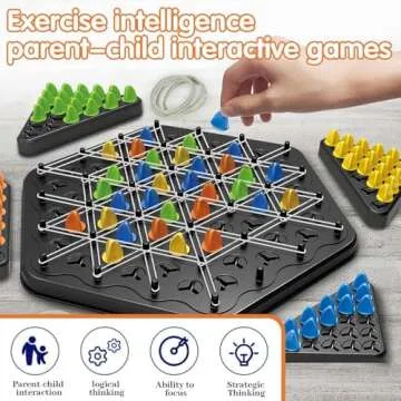 Chain Triangle Chess Game - Fun Strategy for Families