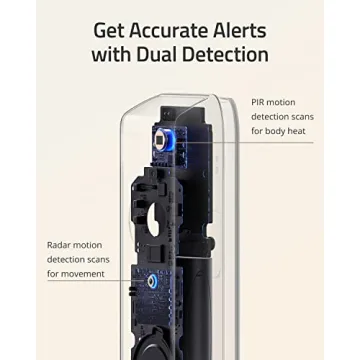 eufy Security Video Doorbell Dual Camera, 2K HD, Wireless, Battery-Powered, HomeBase, Dual Motion Detection, Smart Recognition, No Monthly Fee, 16GB Storage