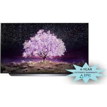 LG C1 Series 65-Inch Class OLED Smart TV OLED65C1PUB, 2021 - 4K TV, Alexa Built-in
