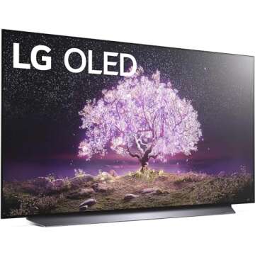 LG C1 Series 65-Inch Class OLED Smart TV OLED65C1PUB, 2021 - 4K TV, Alexa Built-in