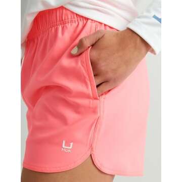 HUK Standard Pursuit Volley Fishing Shorts for Women