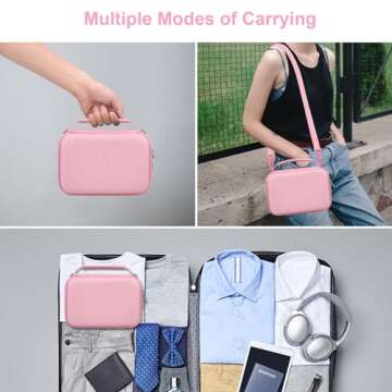 Canboc Camera Case for Sony ZV-1: Stylish Vlogger Storage