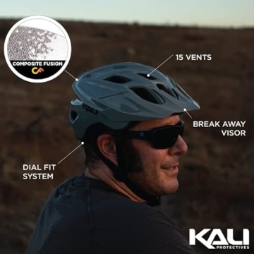 Kali Protectives Chakra Solo Lightweight Safe Bicycle Helmet
