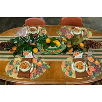 Hester & Cook Striped Table Runner - Perfect for Parties