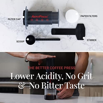 AeroPress Original Coffee Maker for Delicious Brews