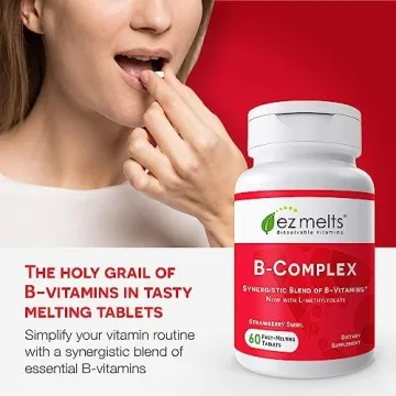EZ Melts Dissolvable Vitamin B-Complex with Methyl B12