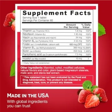 EZ Melts Dissolvable Vitamin B-Complex with Methyl B12