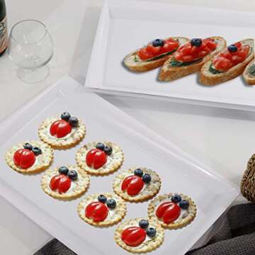 Elegant Disposable Serving Trays for Every Occasion