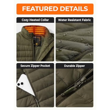 ORORO Heated Vest for Women - Perfect for Winter Sports