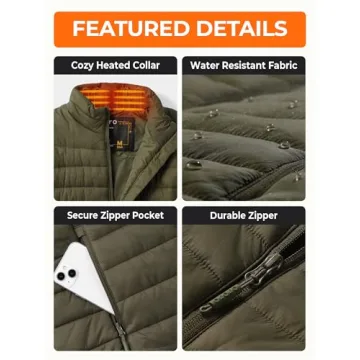 ORORO Heated Vest for Women - Perfect for Winter Sports