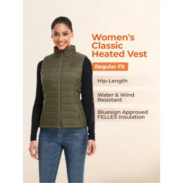 ORORO Heated Vest for Women - Perfect for Winter Sports
