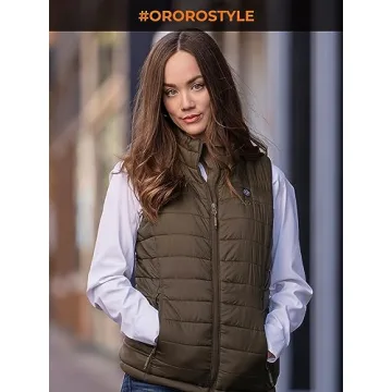 ORORO Heated Vest for Women - Perfect for Winter Sports