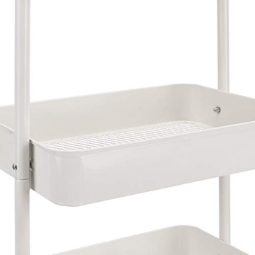 Stylish Amazon Basics 3-Tier Rolling Utility Cart for All