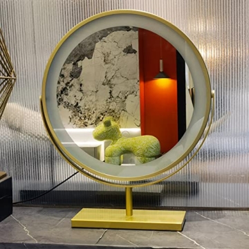 DFFINE Golden LED Makeup Vanity Mirror - Stylish & Functional