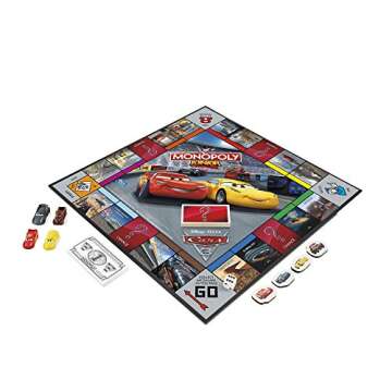 Monopoly Junior: Disney Pixar Cars 3 Edition