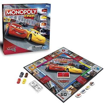 Monopoly Junior: Disney Pixar Cars 3 Edition