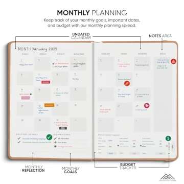 Daily Planner 2025 - Organize Your Life Effectively