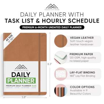 Daily Planner 2025 - Organize Your Life Effectively