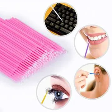 Tbestmax 500 Micro Applicator Brushes for All Uses