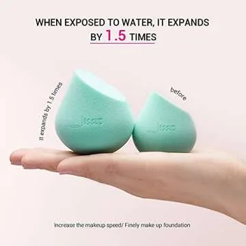 Jessup Makeup Sponge for Flawless Foundation and Creams