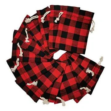 Christmas Gifts Drawstring Bags for Festive Celebrations