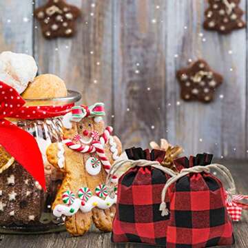 Christmas Gifts Drawstring Bags for Festive Celebrations