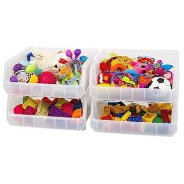 ReadySpace Extra Large Stackable Storage Bins