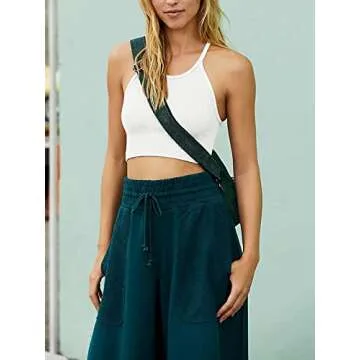 LASLULU Women's Sports Bra Comfy Supportive Tank Tops