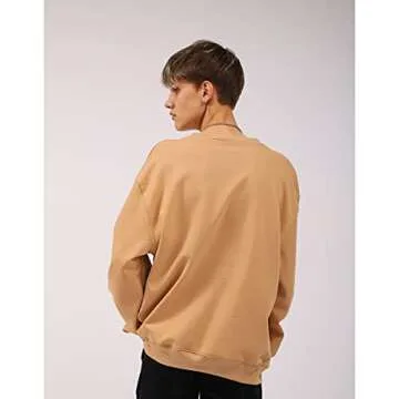 Arnodefrance i like you you're expensive Graphic Sweatshirt Hip Hop Letter Printing Crew Neck Pullover For Men And Women Khaki