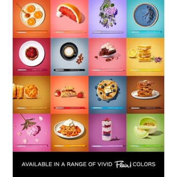 Paper Mate Flair Sunday Brunch Scented Felt Tip Pens, Assorted Colors, Medium Point (0.7mm), 16 Count