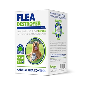 Flea Destroyer Natural Flea Control for Dogs & Cats - 10 Mil Beneficial Nematodes