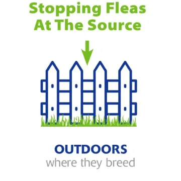 Flea Destroyer Natural Pest Control for Dogs & Cats