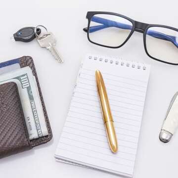 Fisher Space Pen Raw Brass Bullet Pen (400-RAW)