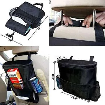AUTOARK Car Seat Back Organizer for Car Clutter