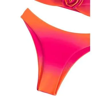Floerns Ombre Tube Top Bikini Set for Women - Summer Ready