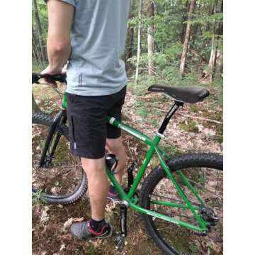 Terry Bike Saddle - Liberator Y Gel Saddle Bike Seat for Men's Cycling - Padded Wide Bike Seat Cushion for Comfortable Long Rides, Black Dura-tek Bicycle Seat Cover