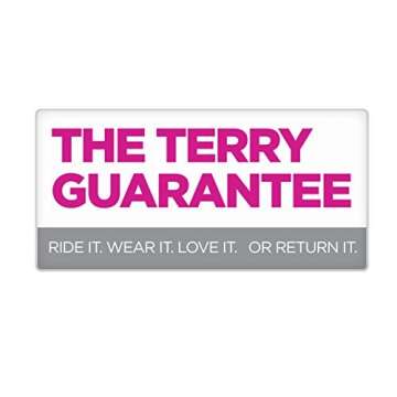 Terry Bike Saddle - Liberator Y Gel Saddle Bike Seat for Men's Cycling - Padded Wide Bike Seat Cushion for Comfortable Long Rides, Black Dura-tek Bicycle Seat Cover