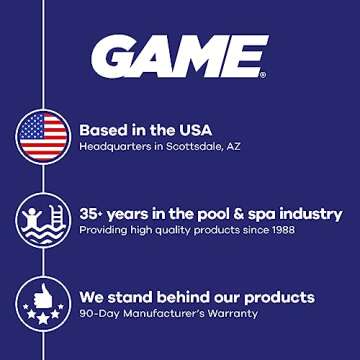 GAME 51418-BB Derby Duck Stars & Stripes, Large, Holds Up to 250 Pounds Pool Float, Multi