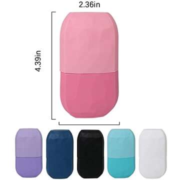 DICTAMNI Ice Roller for Face & Eye Puffiness Relief, Fine Line Minimization, Pore Shrinkage - Facial Ice Roller