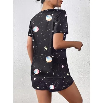 Ekouaer Comfy Women Pajama Set with Pockets