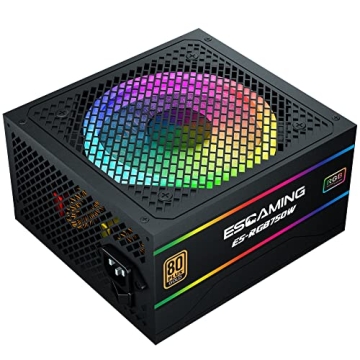 80 Plus Gold 750W Fully Modular Power Supply with RGB