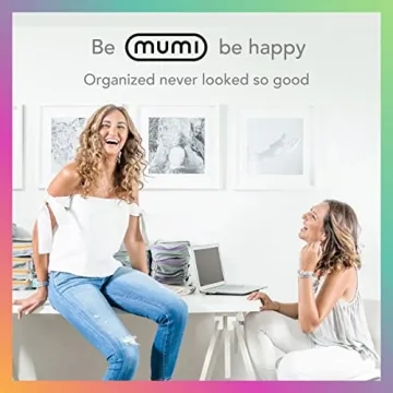 MUMI Stylish Travel Packing Cubes Set for Organized Luggage