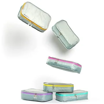 MUMI Stylish Travel Packing Cubes Set for Organized Luggage