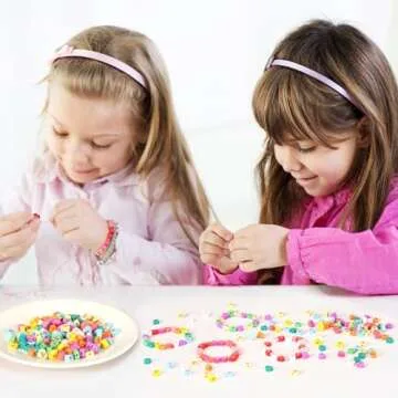 SEPGLITTER Valentine's Day Polymer Clay Beads, 300pcs Sweet Love Heart Candy Clay Beads for Valentine's Day Making DIY Accessories Craft Party Supplies