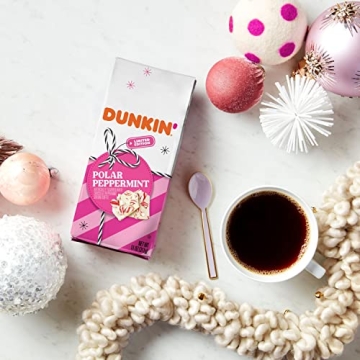 Dunkin' Polar Peppermint Flavored Ground Coffee, 11 Ounce Bag