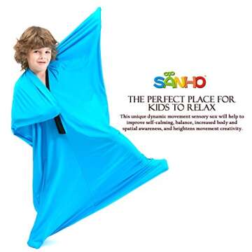 SANHO Sensory Sock Body Sock,Medium,Perfect for Children with Sensory Processing Disorder,Updated Ve...