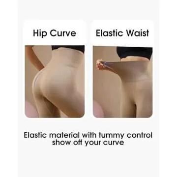 Stylish High Waist Compression Leggings for Active Lifestyle